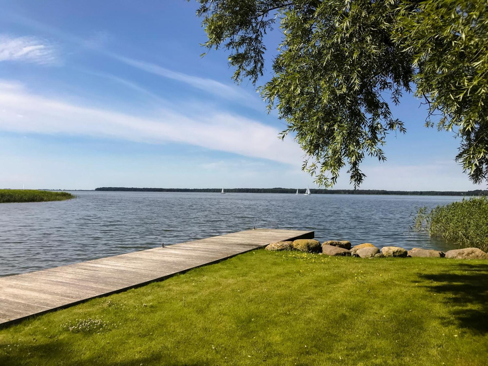 Peeneblick - Traumhaus In Exklusiver Direktlage Am Wasser Mit Eigenem Bootssteg Fuer 8 Personen Rankwitz 외부 사진